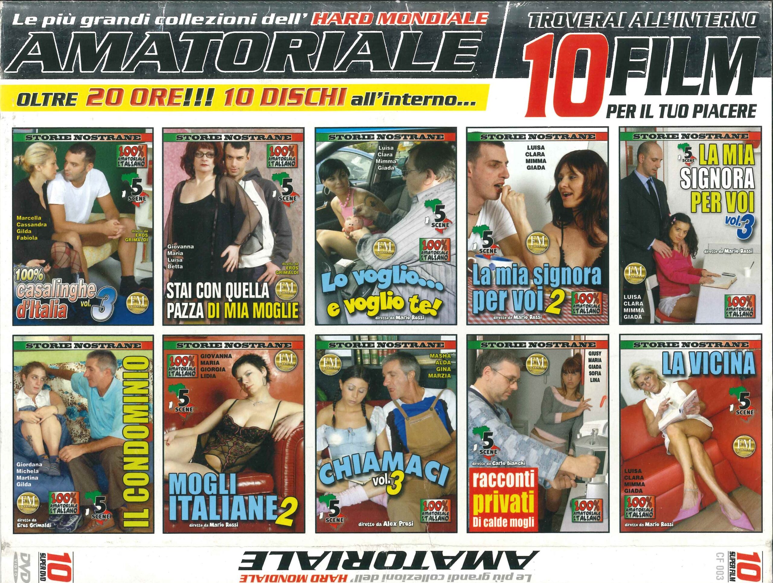 Special Collection 10 Film-10 disc-set-2 box AMATORIALE