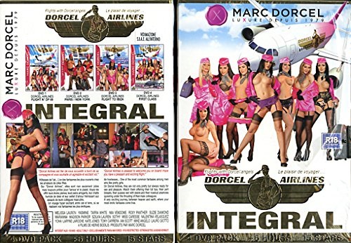 ( LIMITED EDITION DVD PACK 4 DISC INSIDE ) Dorcel Airlens Integral + 6 Hours + 15 Stars MARC DOCEL - immagine 2