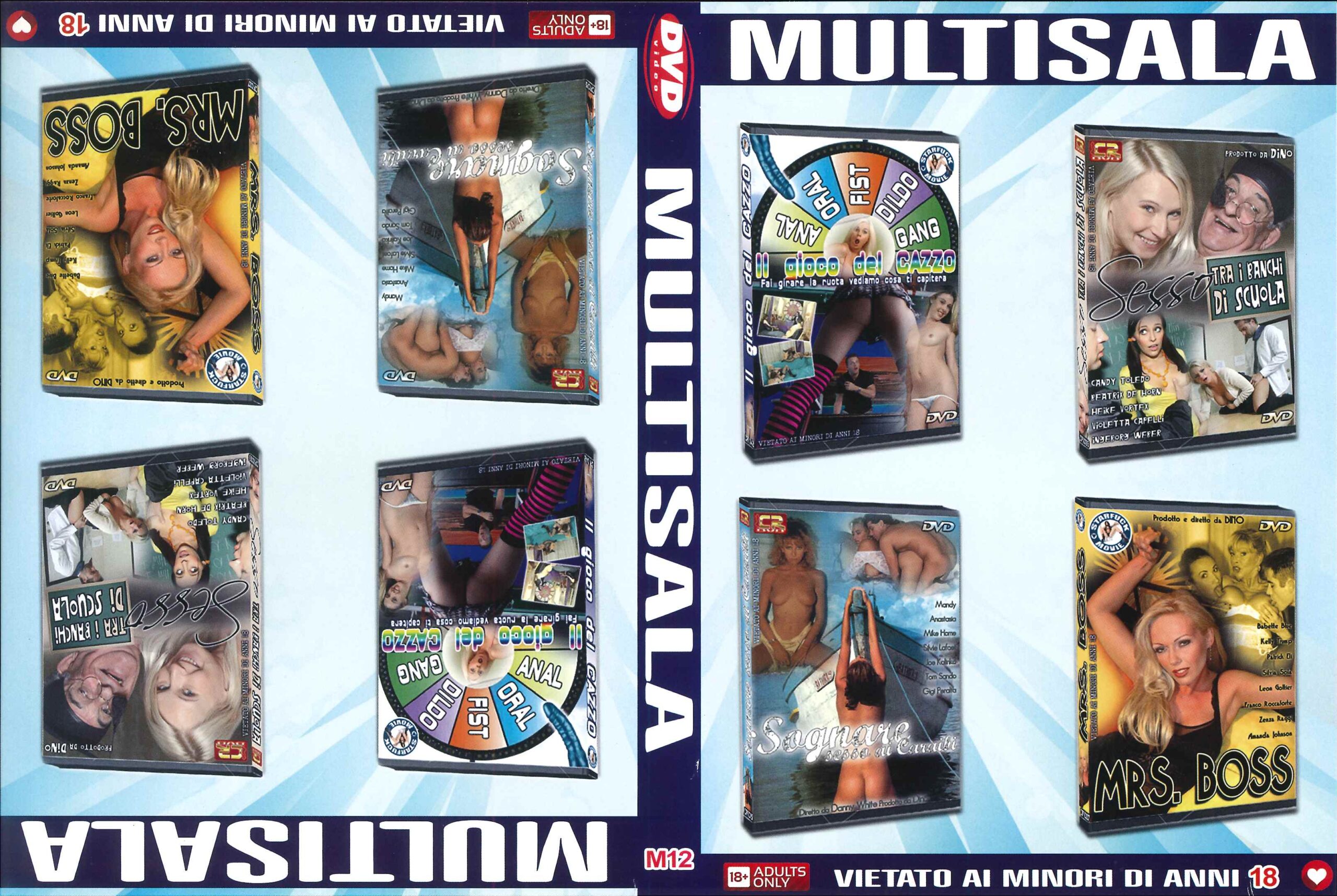 MULTISALA 4 FILM 1 DISC 1 BOX M12